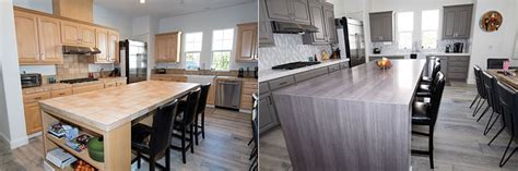 Before & After Home Renovation Photos: Kitchen & Bathroom l GT