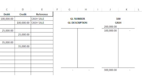 T Account Template | TUTORE.ORG - Master of Documents