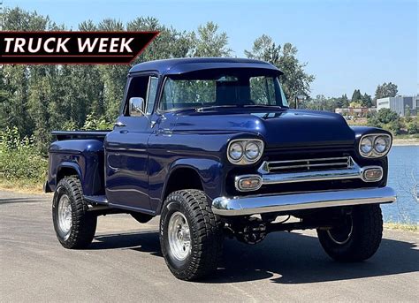 1959 Chevrolet Apache 4x4 available for Auction | AutoHunter.com | 13563718