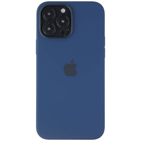 MM2T3ZM/A Apple iPhone 13 Pro Max Silicone Case with MagSafe - Abyss Blue