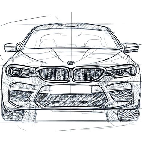 bmw m5 sketch by baaam7991 | Zeichnungen von autos, Auto zeichnungen, Auto zeichnen | Simple car ...