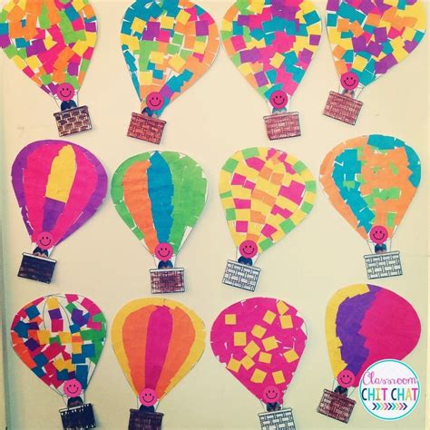 Hot Air Balloon Art Project - artjullll