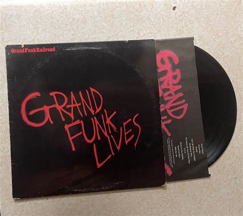 Grand Funk Railroad Grand Funk Lives Original Vinyl 1981 Record Warner ...