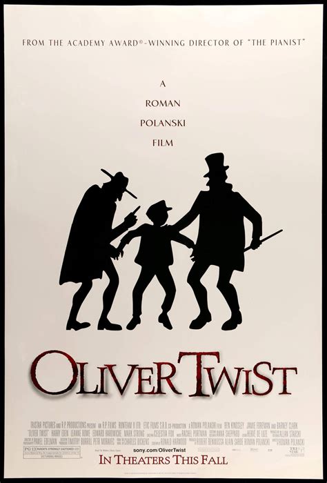 Oliver Twist (2005) Original One-Sheet Movie Poster - Original Film Art - Vintage Movie Posters