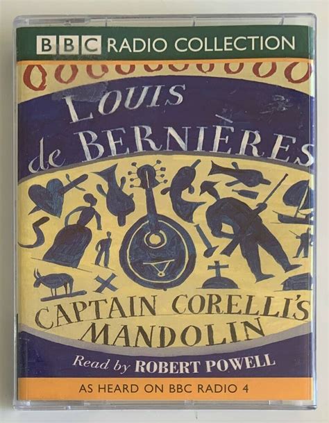 Captain Corelli's Mandolin By Louis de Bernieres (Audio cassette, 1997) 9780563381938 | eBay in ...