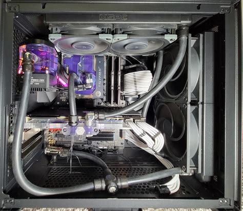 Friend helped me build my first watercooled pc. How did he do? : r ...