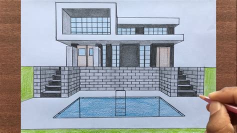 Modern House Drawing