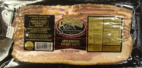 The Bacon Label Gallery: North Country Smokehouse Applewood Smoked Bacon - 12 ounce