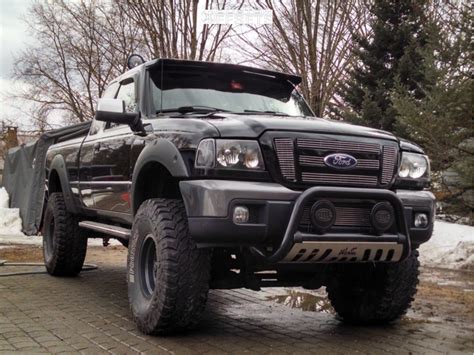 2007 Ford Ranger American Racing ATX Mojave Superlift Suspension Lift 4" | Custom Offsets