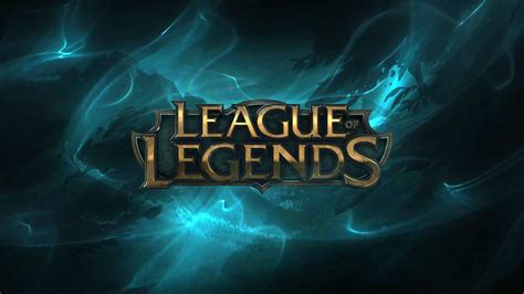 Download Classy League Of Legends Logo Wallpaper | Wallpapers.com