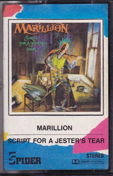 Marillion – Script For A Jester's Tear (Cassette) - Discogs