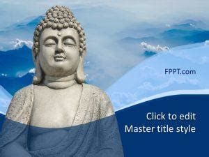 Free Gautama Buddha PowerPoint Template - Free PowerPoint Templates