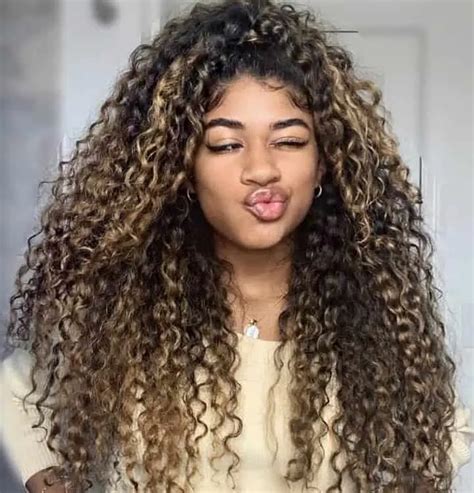 40 Must-Try Curly Hair Highlights Trending In 2024 – Hairstyle Camp