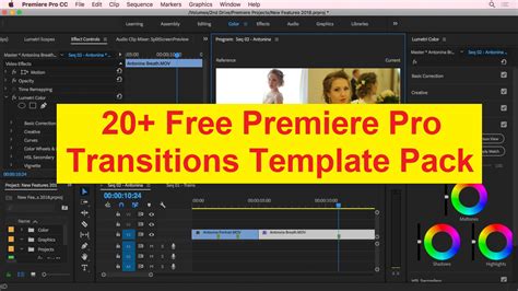 20+ Free Premiere Pro Transitions Template Pack