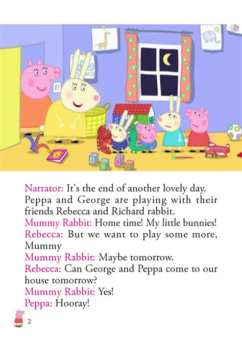 Peppa Pig Rebecca Rabbit Comes To Play