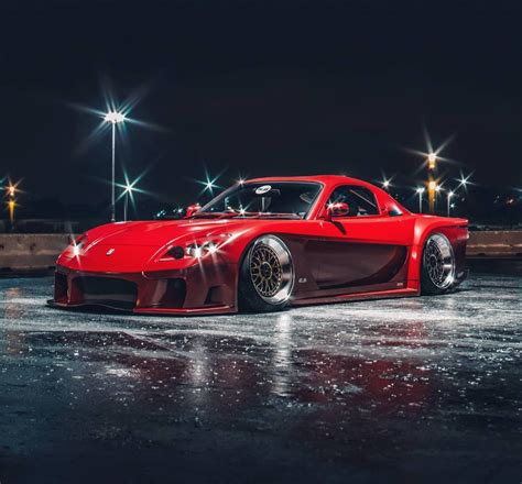 Mazda RX-7 "Slammed and Furious" Shows Radical Tuner Look - autoevolution