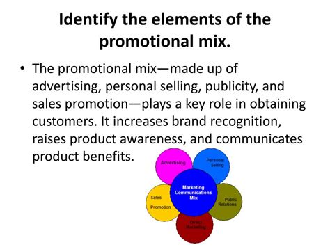 PPT - Identify the elements of the promotional mix. PowerPoint ...