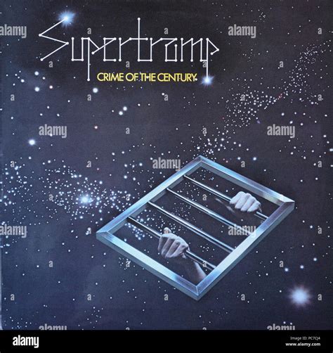 Supertramp - Crime Of The Century - Vintage vinyl album cover Stock Photo - Alamy