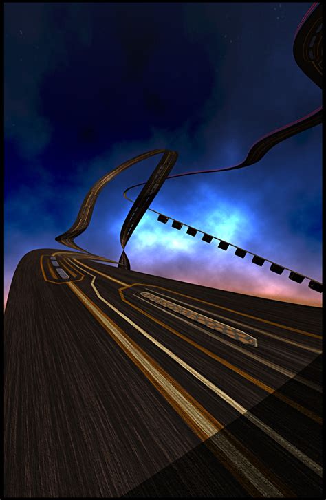 Futuristic Race Track by Nagoshi on deviantART