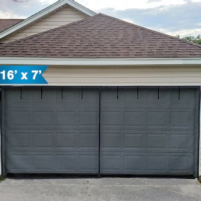 Fenestrelle Black Garage Door Screens at Lowes.com