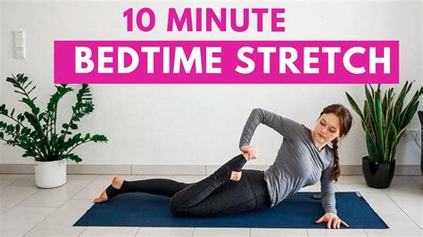 10 min BEDTIME YOGA STRETCH | Full Body Stretches To Release Muscle Tension Before Bed - YouTube