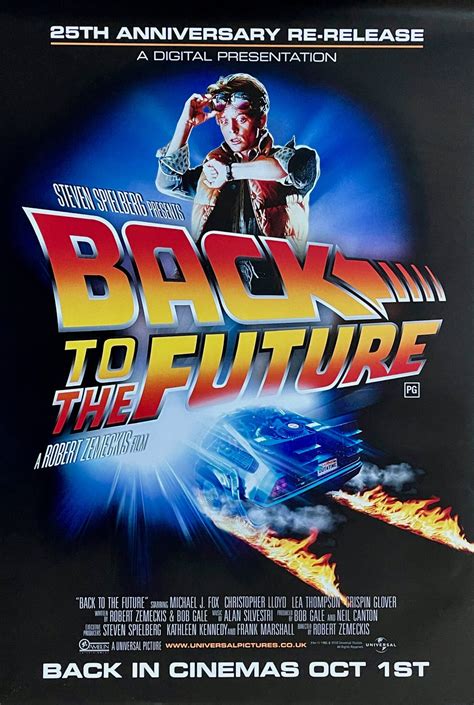 Original Back to the Future Movie Poster - Michael J. Fox - Drew Struzan