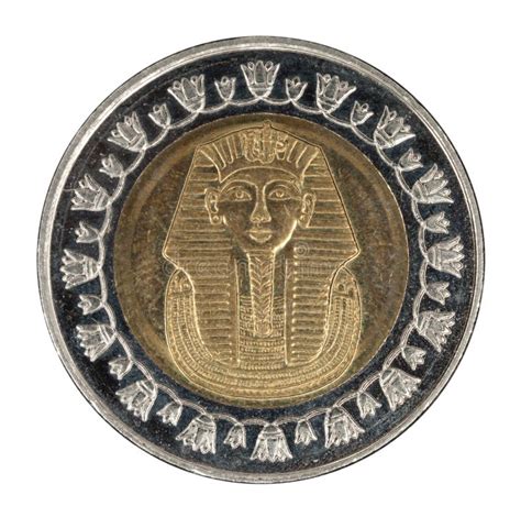 Egyptian coins stock image. Image of revenue, currency - 21074401