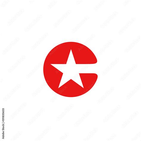 C star logo design Stock Vector | Adobe Stock