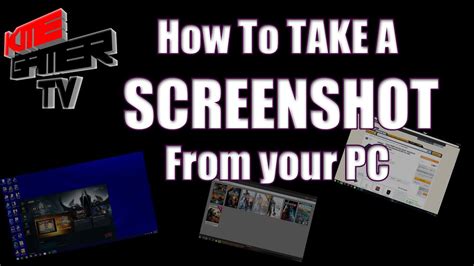 HOW TO TAKE A SCREENSHOT IN GAMES or DESKTOP - YouTube