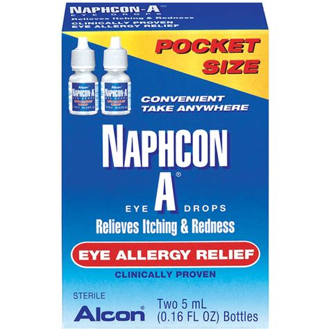 Alcon A Eye Drops, Eye Allergy Relief, Pocket Size | Stuffing | Foodtown