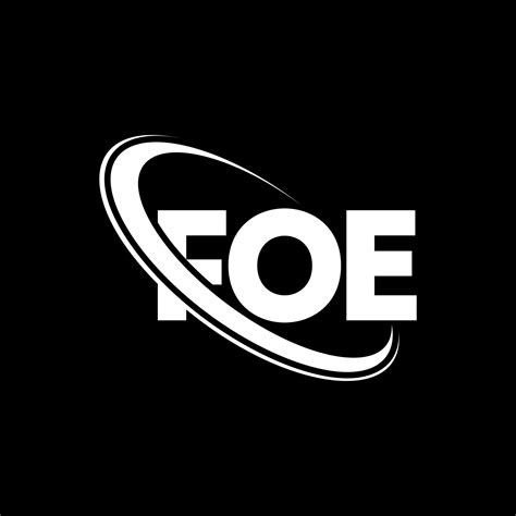 FOE logo. FOE letter. FOE letter logo design. Initials FOE logo linked ...