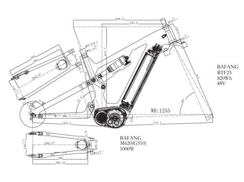 New Mold BAFANG Full Suspension Carbon Ebike Frame Manufacturer,New ...