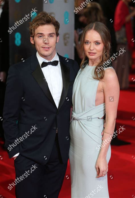 Sam Claflin Laura Haddock Poses Photographers Editorial Stock Photo ...