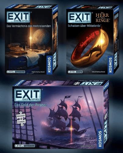 LotR, Pirates & Mystery! 2022’s Line-Up For EXIT Range – OnTableTop ...