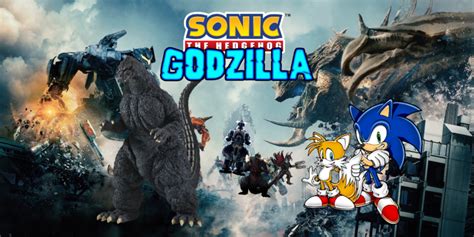 Sonic the hedgehog Godzilla crossover : r/GODZILLA