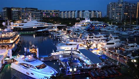 Singapore Yacht Show at ONE°15 Marina Club — Luxury Yacht Charter ...