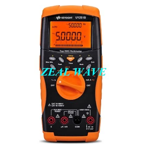 Keysight Agilent Handheld 4 And A Half Digital Multimeter U1251b U1252b ...