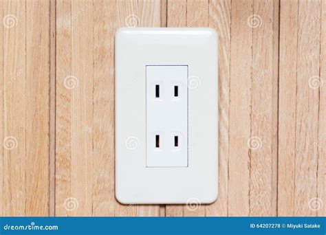 Japanese Electric Power Socket Stock Photo - Image of double, object: 64207278