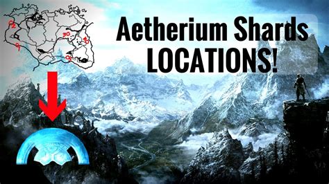 Aetherium Shard Locations (Lost to the Ages Quest) - Skyrim REMASTERED - YouTube