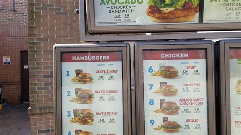 WENDY'S DRIVE THRU MENU - LONG ISLAND, NEW YORK - YouTube