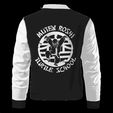 Anime Master Roshi Turtle School Bomber Jacket | Free Shipping