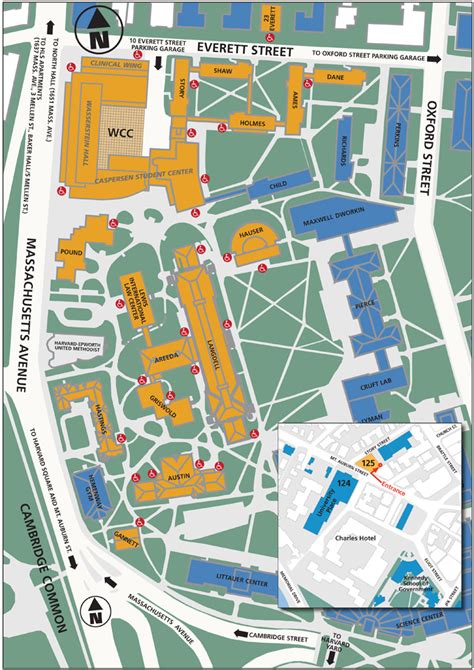 Campus Map and Directions | Harvard Law School