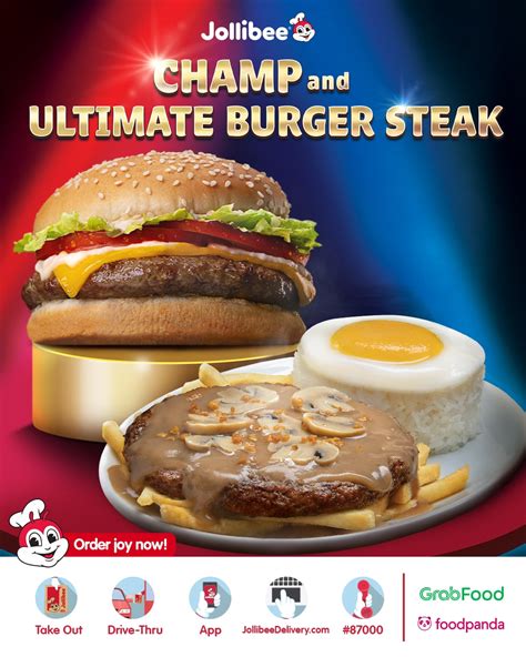 Champ and Ultimate Burger Steak | Jollibee