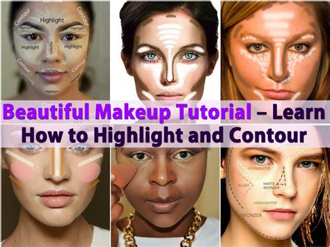 Beautiful Makeup Tutorial – Learn How to Highlight and Contour - DIY & Crafts