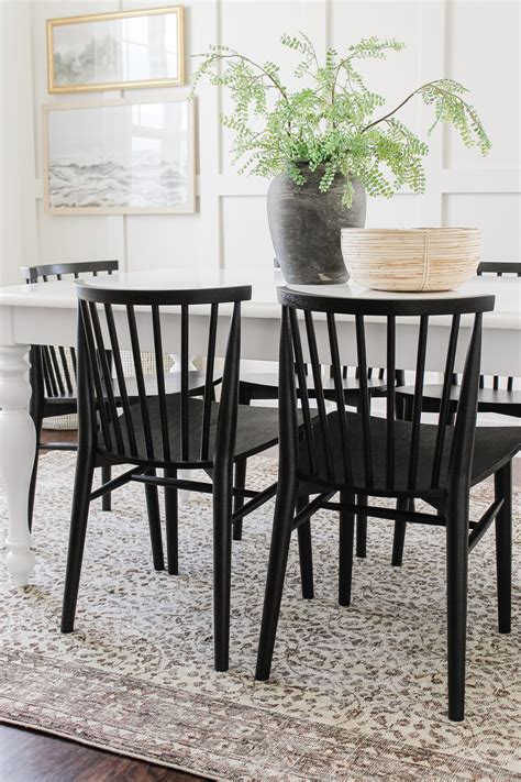 20++ Black Farmhouse Dining Chairs - HOMYHOMEE