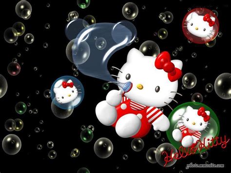 Hello Kitty Wallpapers Black - Wallpaper Cave