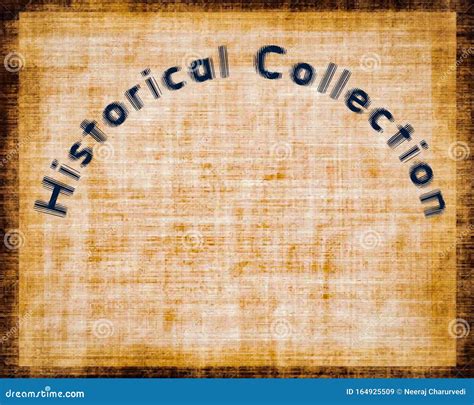 Historical Collection Text Displayed on Paper Page Abstract Background Stock Image - Image of ...