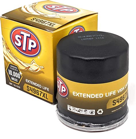 Amazon.com: STP Oil Filter Extended Life S4967XL: Automotive