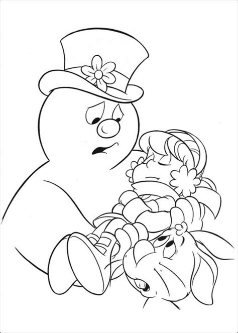 Free Printable Frosty the Snowman Coloring Pages - Best Coloring Pages ...