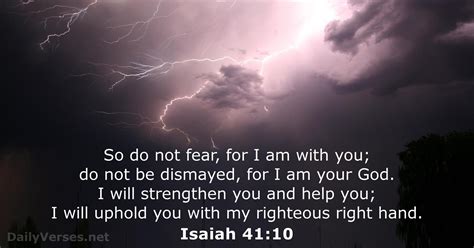 Isaiah 41:10 KJV Desktop Wallpapers Bible Verse Wallpapers, 42% OFF